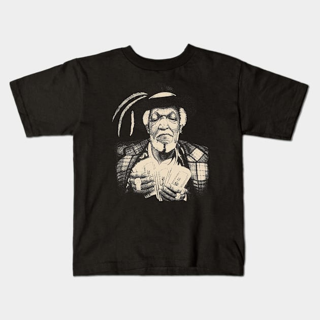 Vintage - Redd Foxx mONEY BOSS Kids T-Shirt by XINNSTORE